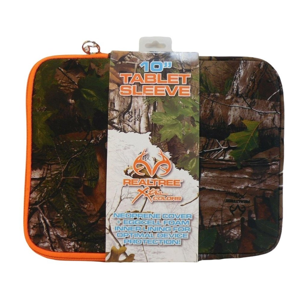 Realtree Xtra Colors 10” Tablet iPad Sleeve Cover - Camouflage